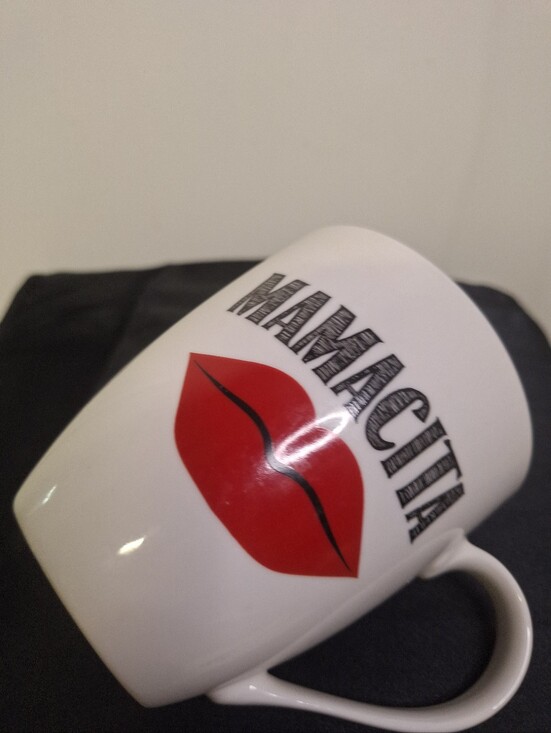 Pfaltzgraff Other - Pfaltzgraff White Mug with Red Lips and 'MAMACITA' Text